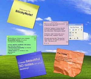 Efficient Sticky Notes